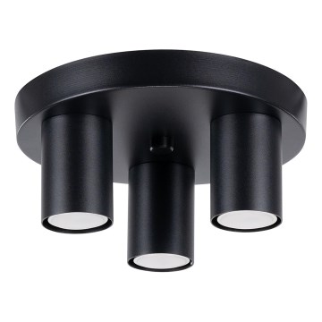 Точечный светильник LAGOS 3xGU10/10W/230V черный