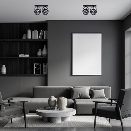 Точечный светильник LUGAR 2xAR111 - GU10/25W/230V