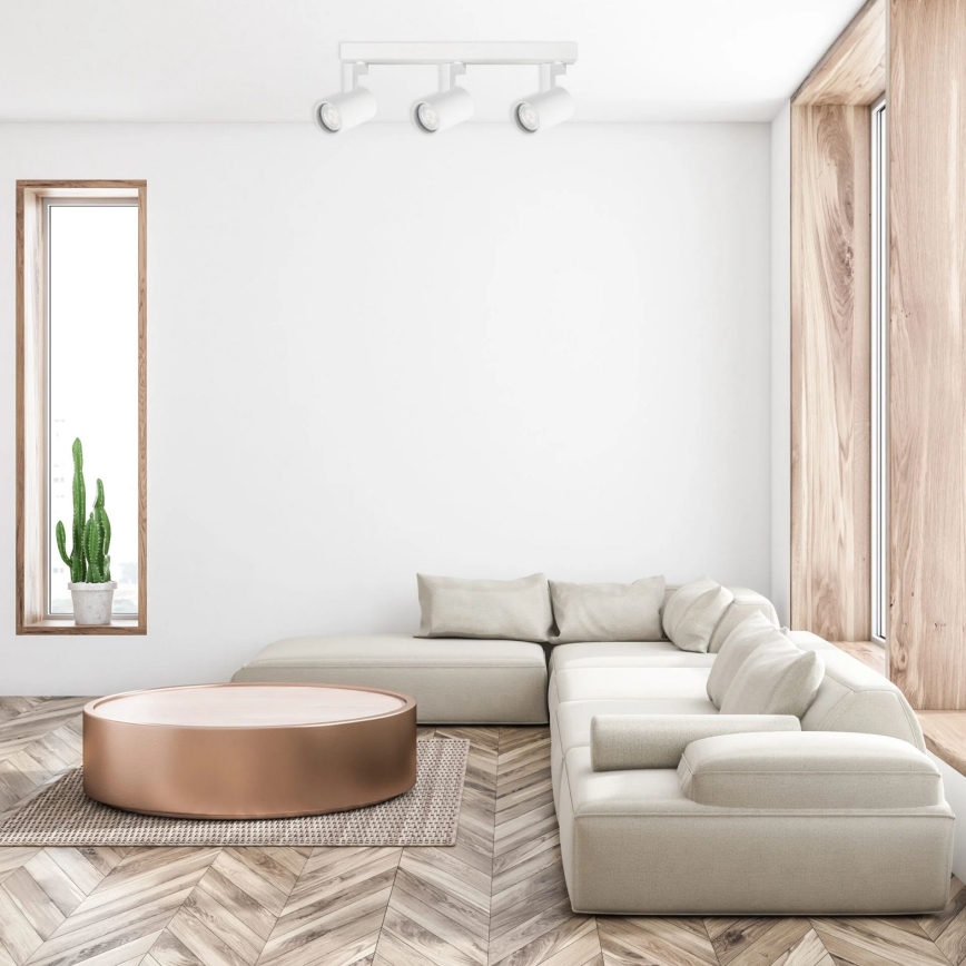 Точечный светильник LYNX 3xGU10/10W/230V белый