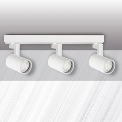 Точечный светильник LYNX 3xGU10/10W/230V белый