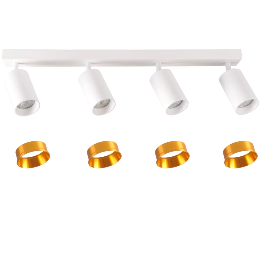 Точечный светильник MARIBEL 4xGU10/10W/230V белый