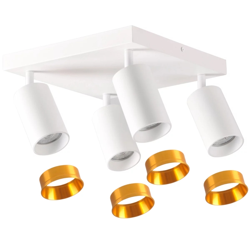 Точечный светильник MARIBEL 4xGU10/10W/230V белый