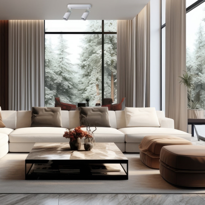 Точечный светильник NEO 2xGU10/8W/230V белый