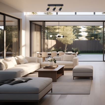 Точечный светильник NEO 3xGU10/8W/230V черный/золотистый