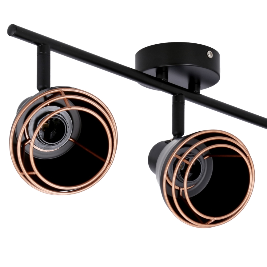 Точечный светильник NERIA 3xE14/40W/230V черный/медный