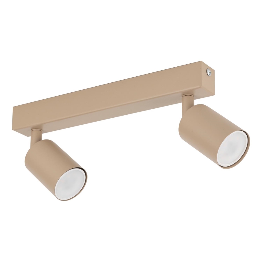Точечный светильник NEX 2xGU10/10W/230V бежевый
