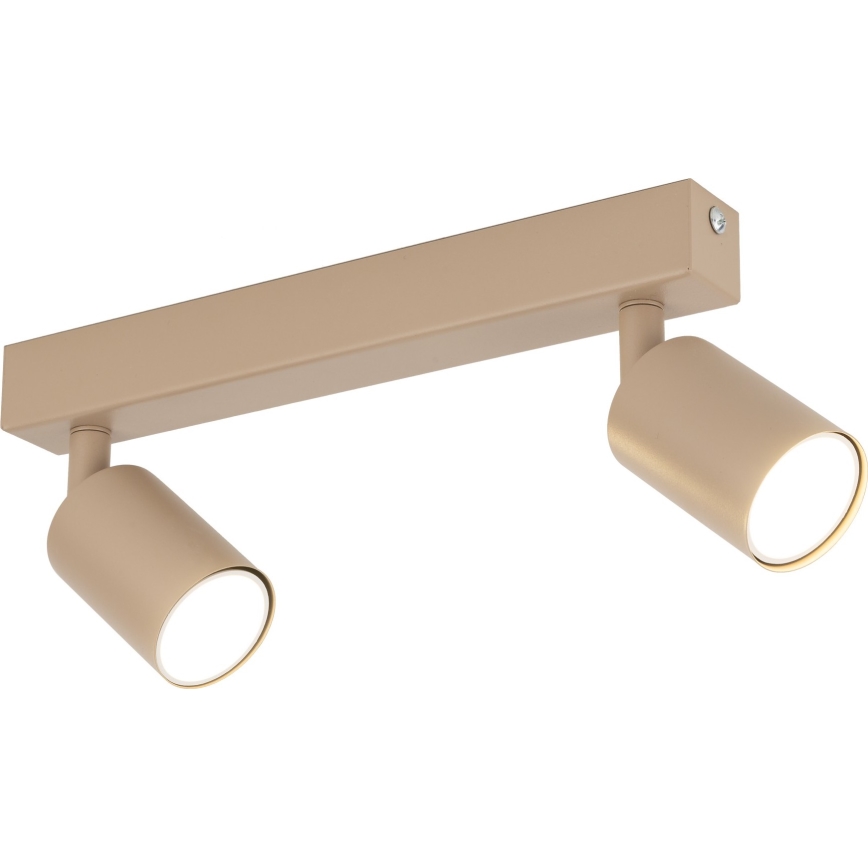 Точечный светильник NEX 2xGU10/10W/230V бежевый