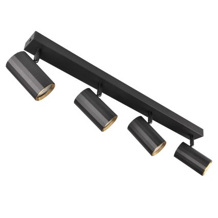 Точечный светильник NICEA 4xGU10/10W/230V черный