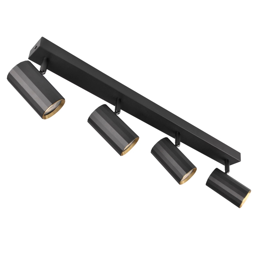 Точечный светильник NICEA 4xGU10/10W/230V черный