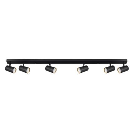 Точечный светильник NICEA 6xGU10/10W/230V черный