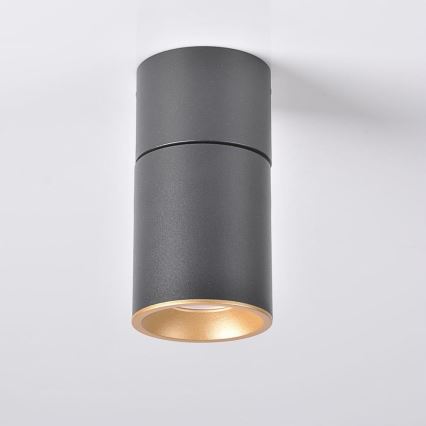 Точечный светильник NIXA 1xGU10/10W/230V черный/золотистый