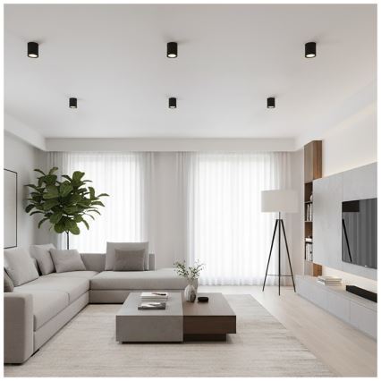 Точечный светильник OH12 1xGX53/35W/230V 9,6 см черный