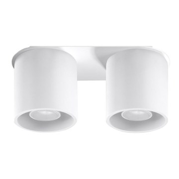 Точечный светильник ORBIS 2 2xGU10/40W/230V белый