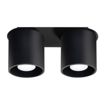 Точечный светильник ORBIS 2 2xGU10/40W/230V черный