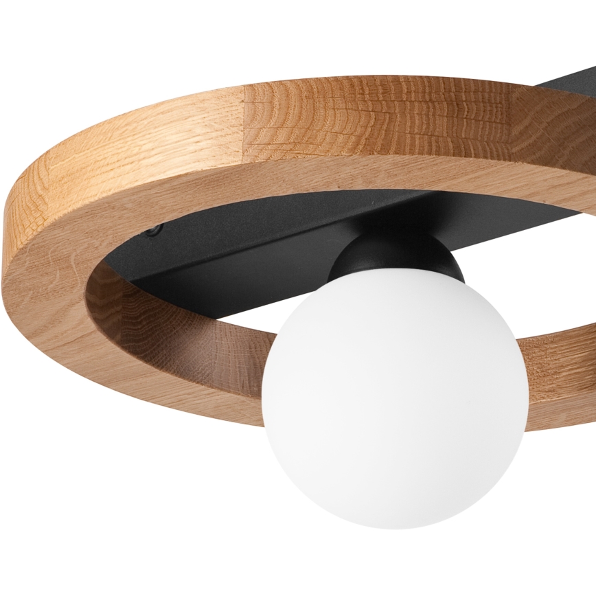 Точечный светильник OTIS 1xG9/5W/230V + 1xE27/15W/230V дуб