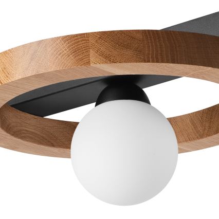 Точечный светильник OTIS 1xG9/5W/230V + 2xE27/15W/230V дуб