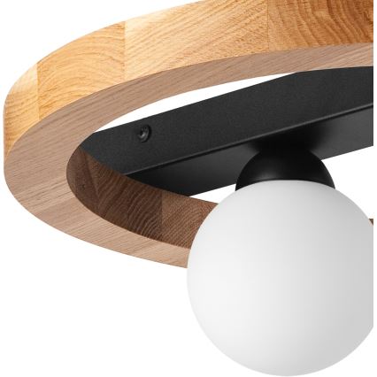 Точечный светильник OTIS 2xG9/5W/230V + 1xE27/15W/230V дуб