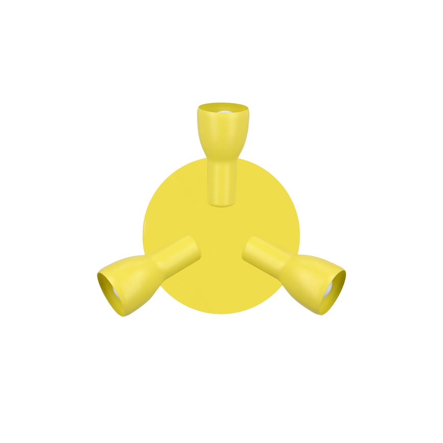 Точечный светильник PICARDO 3xE14/40W/230V желтый