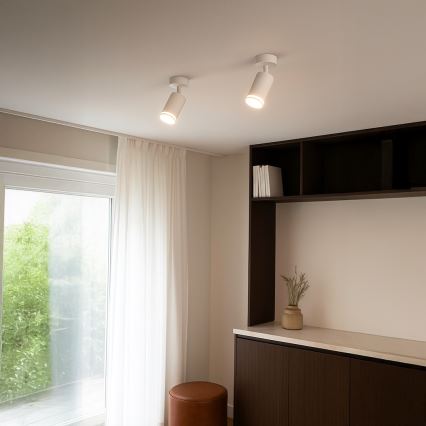 Точечный светильник PIPE 1xGU10/10W/230V белый