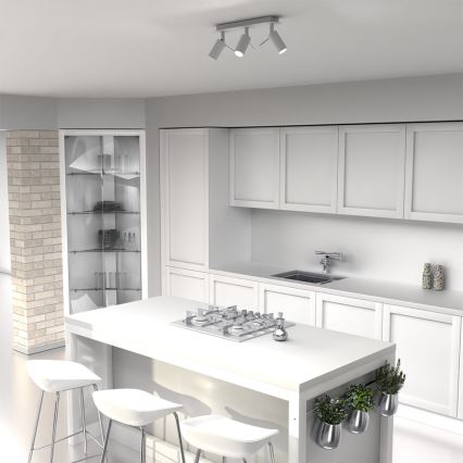 Точечный светильник PRESTON 3xGU10/40W/230V белый