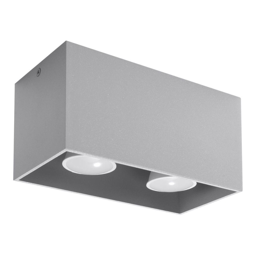 Точечный светильник QUAD 2xGU10/40W/230V