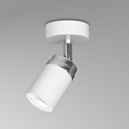 Точечный светильник RENO 1xGU10/8W/230V белый/блестящий хром