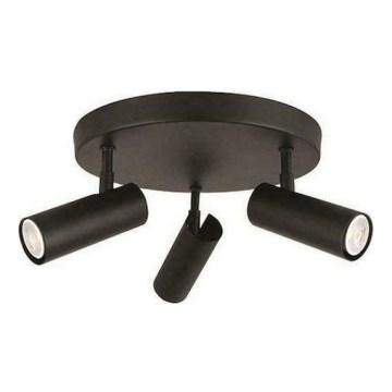Точечный светильник ROSETTE 3xGU10/7W/230V черный