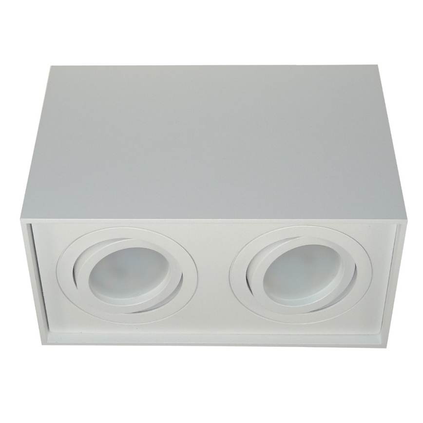 Точечный светильник SIROCO 2xGU10/30W/230V белый