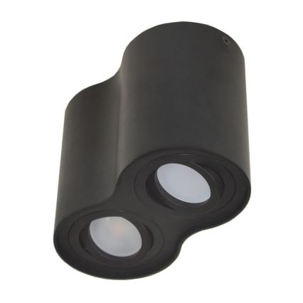 Точечный светильник SIROCO 2xGU10/30W/230V черный