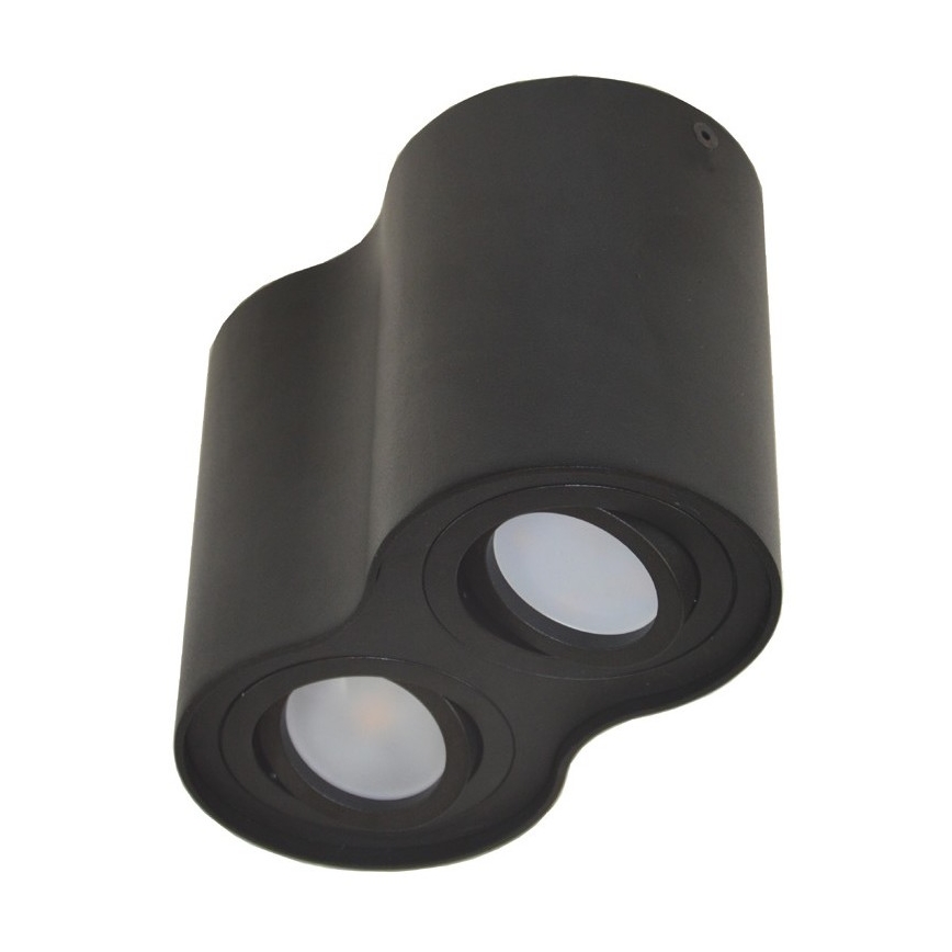 Точечный светильник SIROCO 2xGU10/30W/230V черный