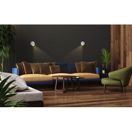 Точечный светильник SOLIS 1xGU10/6W/230V белый