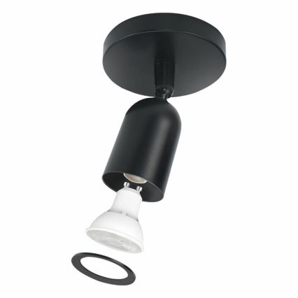 Точечный светильник SOLIS 1xGU10/6W/230V черный