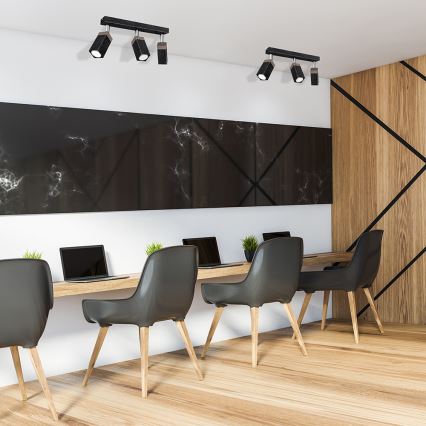 Точечный светильник SOLO 3xGU10/MR11/40W/230V черный