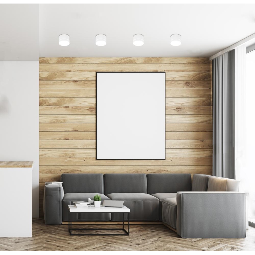 Точечный светильник TUBA 1xGU10/15W/230V белый