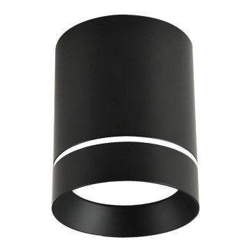 Точечный светильник TUBA 1xGU10/15W/230V черный