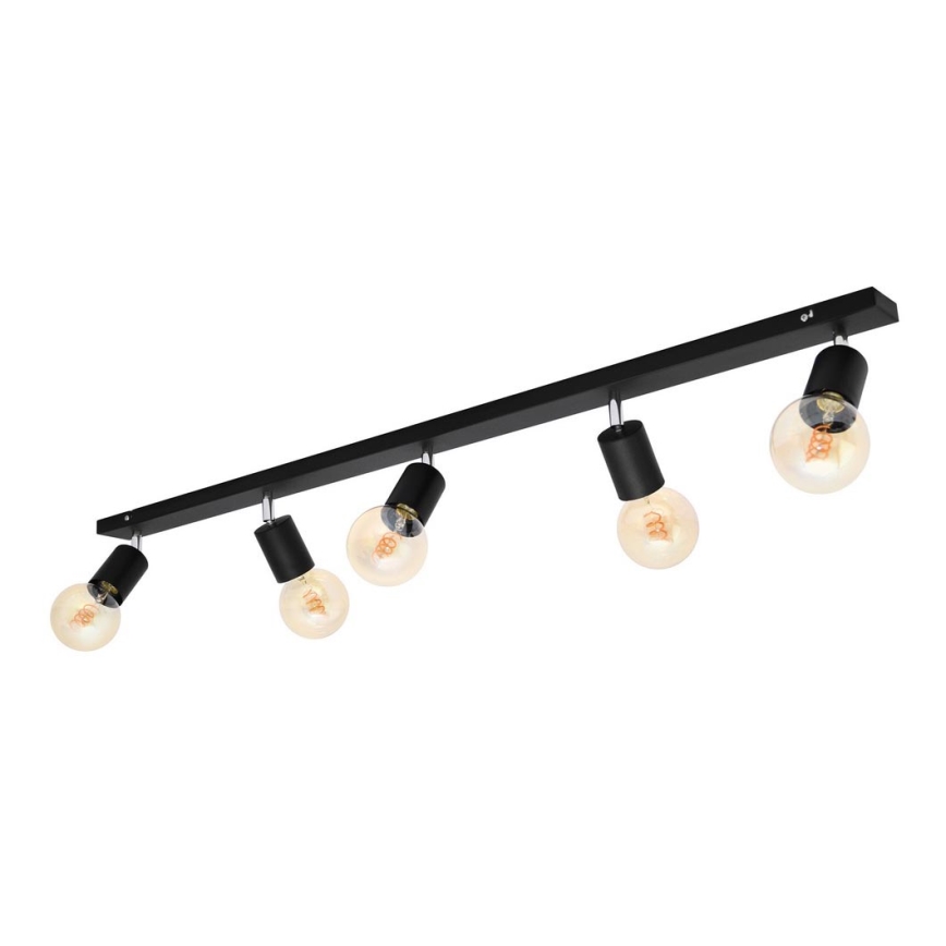 Точечный светильник TUNE 5xE27/20W/230V черный