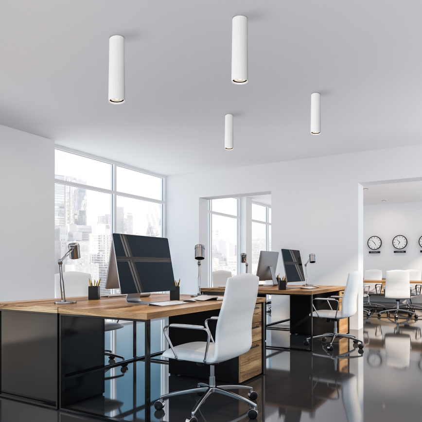 Точечный светильник TUNE L, 1×GU10/10 Вт/230 В, 24 см, белый