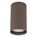 Точечный светильник TUNE S 1xGU10/10W/230V 10 см коричневый