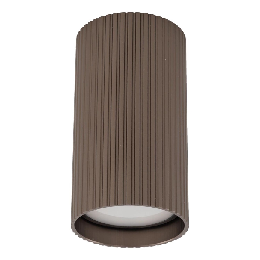 Точечный светильник TUNE S 1xGU10/10W/230V 10 см коричневый