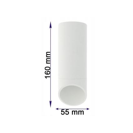 Точечный светильник VALDA 1xGU10/60W/230V белый