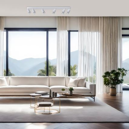 Точечный светильник VERTICAL 6xGU10/8W/230V белый