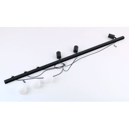 Точечный светильник VOX 3xG9/8W/230V + 3xGU10/10W черный