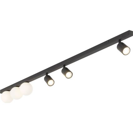 Точечный светильник VOX 3xG9/8W/230V + 3xGU10/10W черный