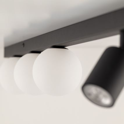 Точечный светильник VOX 3xG9/8W/230V + 3xGU10/10W черный