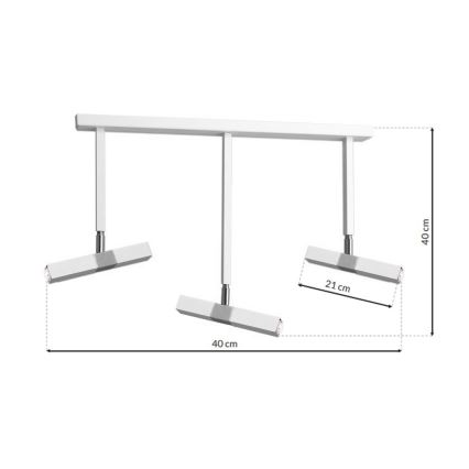 Точковий LED світильник CASTRO 3xG9/7W/230V