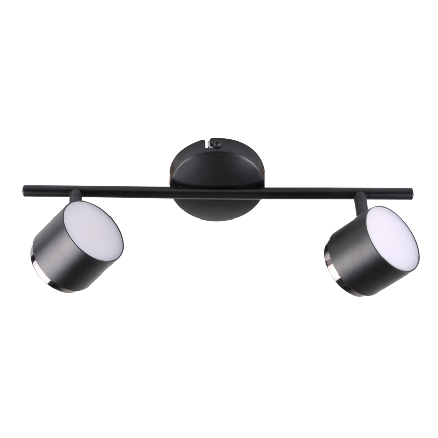 Точковий LED світильник KUBIK 2xLED/4,2W/230V чорний