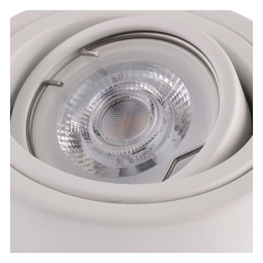 Точковий LED світильник TUBA 1xGU10/5W/230V 2700K білий