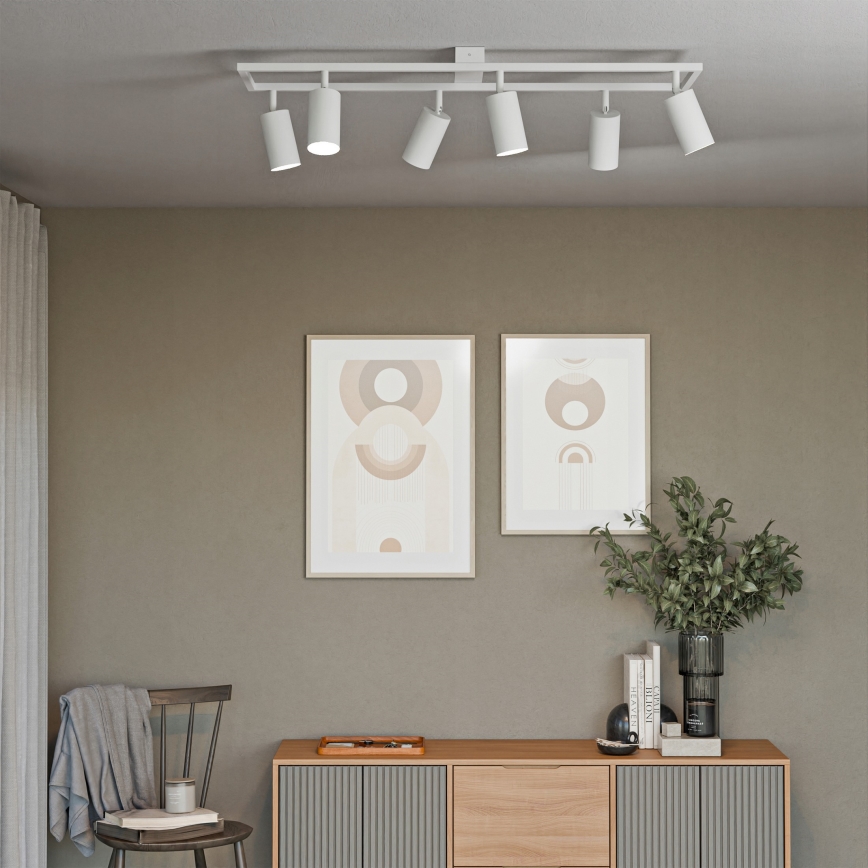 Точковий світильник 6xGU10/30W/230V білий