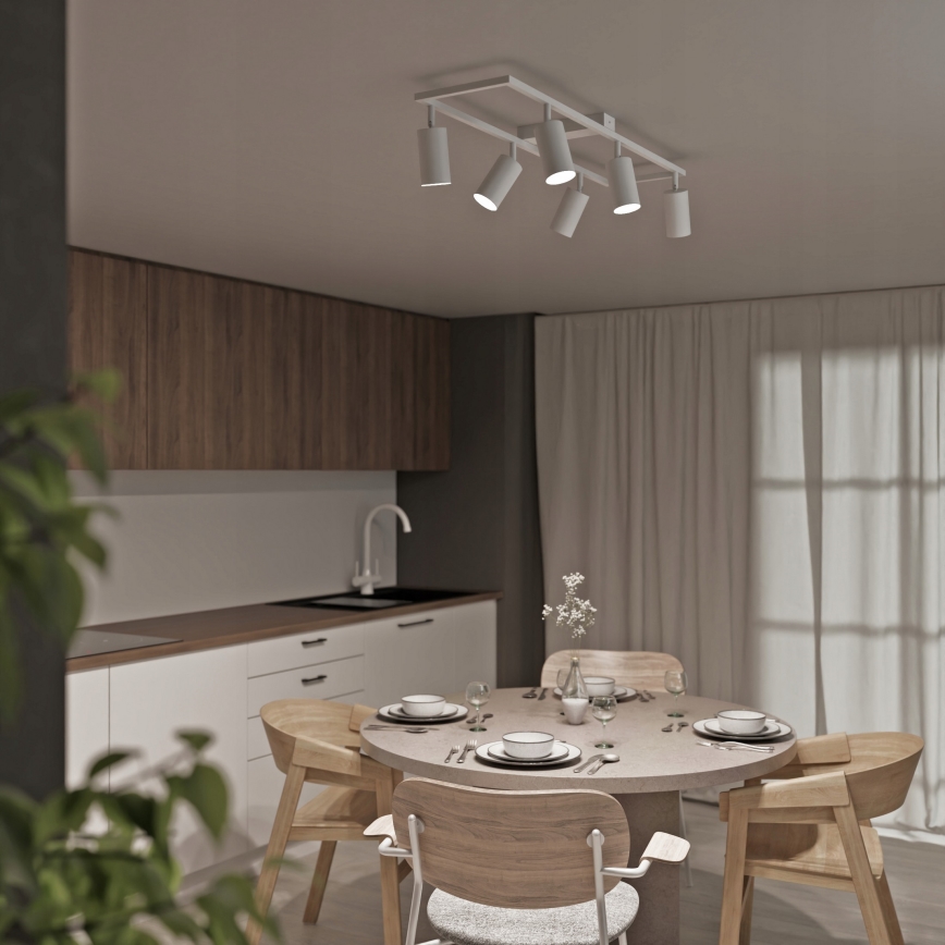 Точковий світильник 6xGU10/30W/230V білий