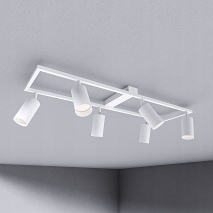 Точковий світильник 6xGU10/30W/230V білий